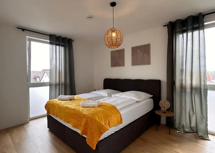 Amao-Sepia I 86Qm I King-Size Beds I Netflix I Privat Balcony I Free Parking I Near Europapark
